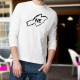 Men's Sweatshirt - Neuchâtel brush borders and NE Letters