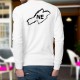 Men's Sweatshirt - Neuchâtel brush borders and NE Letters
