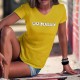 Donna cotone T-Shirt - Râleuse ✻ Scrabble
