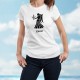 Vierge (Virgo) ♍ T-shirt signe astrologique mode dame pour les personnes nées entre le 23 août et le 22 septembre