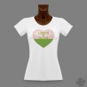 Women's slinky T-Shirt - Vaud Heart