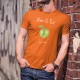 La Pomme ★ Adam & Eve® ★ Uomo T-Shirt