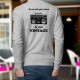 Men's Funny Sweatshirt - Vintage radio