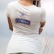 Vaudoise, la femme qui vous réussit ★ T-shirt mode humoristique dame ★ eau minérale du canton de Vaud