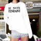 Frauen Sweatshirt - Je suis FENDANT