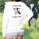 Frauen Sweatshirt - Je suis folle, et alors ???