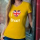 I Love Brexit ★ Union Jack ★ Frauen Baumwolle T-Shirt