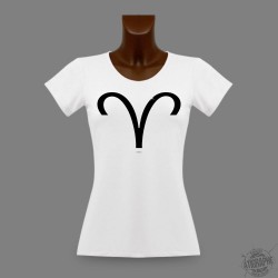 Women's slim T-shirt - astrological sign - Aries