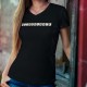 Attachiante ✻ lettres de Scrabble ✻ T-Shirt coton dame sur un trait de caractère typiquement féminin