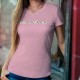 Attachiante ✻ lettres de Scrabble ✻ T-Shirt coton dame sur un trait de caractère typiquement féminin