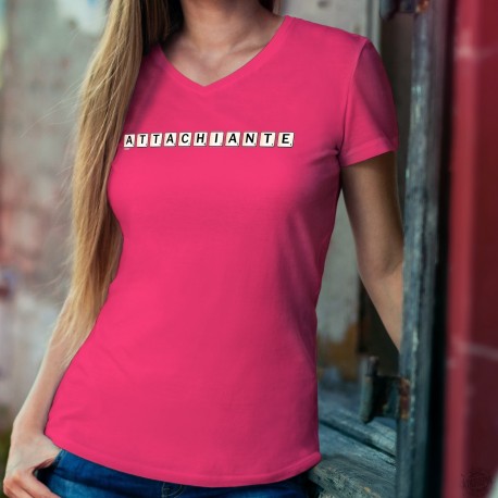 Baumwolle T-Shirt - Attachiante ✻ Scrabble