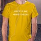 Men's cotton T-Shirt - Absinthe un jour, Absinthe toujours
