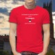 Les hommes ne sont pas parfaits ! mais les Fribourgeois en sont sacrément proches ★ T-Shirt coton homme - canton de Fribourg