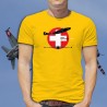 de Havilland Venom ★ Forze aeree svizzere ★ Uomo Moda cotone T-Shirt