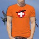 de Havilland Venom ★ Swiss Air Force ★ Men's cotton T-Shirt