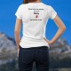 Perfekt Walliser Frau ★ écusson Valaisan ★ T-Shirt mode dame