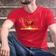 Men's cotton T-Shirt - Le Seigneur de la Fondue