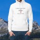 Men Hoodie Sweat - Valaisan, l'Homme presque parfait