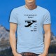 Je n'ai pas besoin de thérapie, je veux juste aller skier ★ T-Shirt humoristique homme avec un skieur sur une montagne