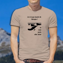 T-Shirt - Je veux juste aller skier