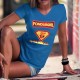 Fonduegirl ✻ comics super héros ✻ T-Shirt coton dame
