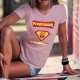 Fonduegirl ✻ comics super héros ✻ T-Shirt coton dame