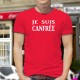 Uomo cotone T-Shirt - Je suis CANFREE