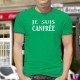 Je suis CANFREE ★ état d'ivresse spectaculaire en Romandie ★ T-Shirt coton homme pour les lendemains d'hier