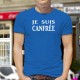 Je suis CANFREE ★ état d'ivresse spectaculaire en Romandie ★ T-Shirt coton homme pour les lendemains d'hier