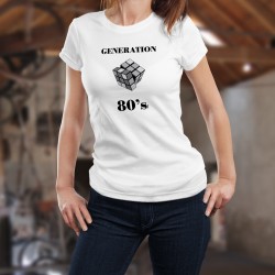 Women's fashion funny T-Shirt ✿ Generation eighties ✿