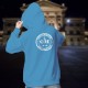 Confoederatio Helvetica 1848 ★ Dame Helvetia ★ Pull à capuche coton dame avec un emblème représentant la Confédération Suisse