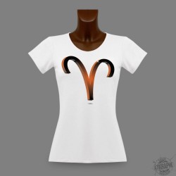 Donna slim T-Shirt - Segno Zodiacale - Ariete, Africa