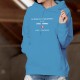Les femmes ne sont pas parfaites ! mais les Jurassiennes en sont sacrément proches ★ écusson Jura ★ Pull à capuche coton dame