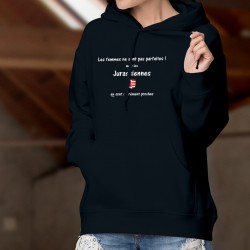 Cotton Hoodie T-Shirt - Jurassienne, femme parfaite