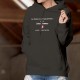 Les femmes ne sont pas parfaites ! mais les Jurassiennes en sont sacrément proches ★ écusson Jura ★ Pull à capuche coton dame