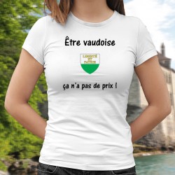 Donna T-shirt - Être Vaudoise ✿ ça n'a pas de prix ✿