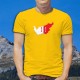 Walliser Grenzen in 3D ★ Herren Baumwoll T-Shirt
