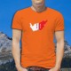 Valais borders in 3D ★ Men's Cotton T-Shirt