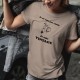 Vintage Vespa ❤ Je ne suis pas vieille ❤ Donna umoristica T-Shirt