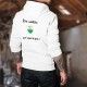 Être Vaudois ▶ ça n'a pas de prix ◀ Pull à capuche homme - écusson vaudois et phrase inspirée de la publicité Mastercard