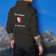 Etre valaisan ★ ça n'a pas de prix ! ★ Pull à capuche coton homme - écusson valaisan et  inspirée de la publicité Mastercard