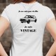 Vintage VW Golf GTI MK1 ★ Je ne suis pas vieille, je suis Vintage ★ T-Shirt humoristique dame Volkswagen 