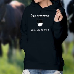 Cotton Hoodie - Etre dzodzette ★ ça n'a pas de prix !