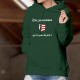 Maglione di cotone con cappuccio - Être Jurassienne ✿ ça n'a pas de prix ✿