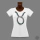 Donna slim T-Shirt - Segno Zodiacale - Toro 3D, Métal 2