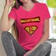 Raclettegirl ✻ comics super héros ✻ T-Shirt coton dame Raclette