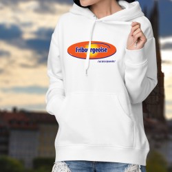 Women Hoodie ★ Fribourgeoise, c'est de la dynamite ! ✪