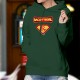 Raclettegirl ✻ SuperHero Comics ✻ Women's Cotton Hoodie raclette cheese