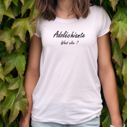 Adoléchiante, what else ? ★ T-Shirt agaçant pour adolescente chiante inspiré d'une publicité de George Clooney