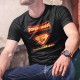 Fondueman ★ Comic-Superhelden ★ Herren Baumwolle T-Shirt